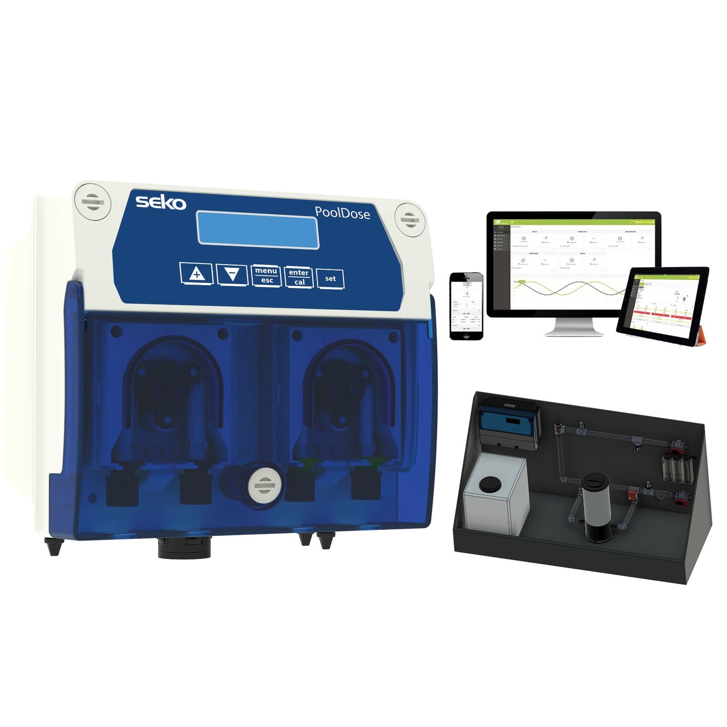 SEKO Automatic Chemical Dosing System for Hot Tubs